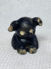 Vtg Cast Iron Hines/ Hubley? Die Cast  Fido Pup Dog Animal Paperweight Figure picture