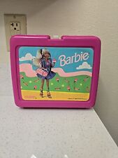 Vintage Barbie Plastic Lunch Box No Thermos Mattel GUC picture