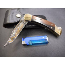 Buck folding Knife custom HH Buck 110 with serial number vintage original picture