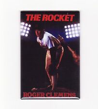 ROGER CLEMENS / ROCKET - COSTACOS BROTHERS POSTER FRIDGE MAGNET boston red sox picture