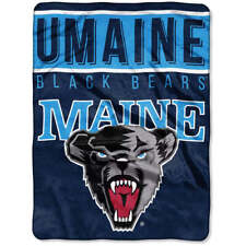 Northwest NCAA Maine Black Bears Blanket 60×80 Basic Design picture