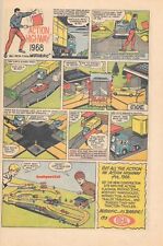 1968 Ideal Motorific Action Highway 1968 Original Vintage Print Ad picture