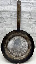 Antique Vintage #32 Savory Fry Pan 13” Metal Long Handle Cowboy Skillet Camp picture