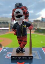 2023 Detroit Tigers University of Michigan PAWS Mascot Bobblehead Wolverines UM picture