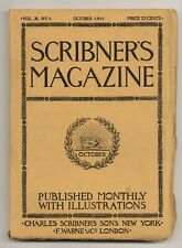 Scribner's Magazine Oct 1891 Vol. 10 #4 VG/FN 5.0 picture
