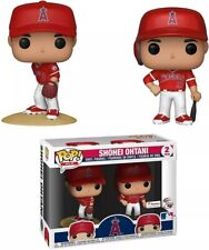 Funko Pop MLB Baseball LA Angels Shohei Ohtani Red Jersey 2 Pack Fanatics picture