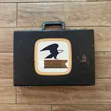 RARE Vintage US Mail Heavy Duty Hard Case Suitcase Bag picture