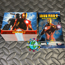 MARVEL IRON MAN 2 COMPLETE 75-CARD MOVIE TRADING CARDS BASE SET 2010 UPPER DECK picture