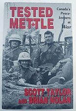 Canadian Forces Bosnia Tested Mettle Taylor and Nolan Hardcover Reference Book picture