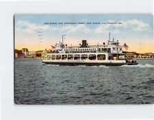 Postcard San Diego And Coronado Ferry, San Diego, California picture