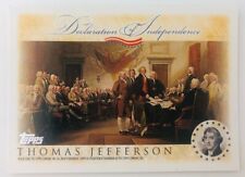 2006 Topps Declaration of Independence Thomas Jefferson Card picture