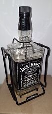JACK DANIELS 3L WHISKEY BOTTLE (EMPTY), BARTOP CRADLE AND BOX picture