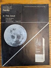 RCA FAMILY FROM THE MOON TO THE EARTH  JUNE/JULY 1971 MAGAZINE RARE VTG picture