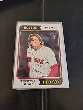 2023 Topps Heritage High Number #587 TRISTON CASAS RC RED SOX Mint  picture