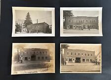 Four Early 1900s Franklin, NY,  Gas Station/Chevrolet dealership ORIGINAL PHOTOS picture
