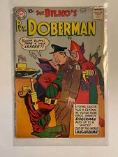 Sgt. Bilko's Pvt. Doberman  No. 10  Jan 1960 UFO Cover  DC Comics  GOOD picture