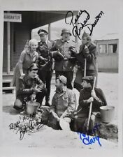 Hogans Heros Cast Bob Crane, Richard Dawson signed 8x10 Photo Reprint picture