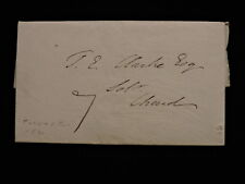 1831 STAMPLESS  LETTER ENV./COMBINATION FROM CULLOMPTON, ENGLAND picture