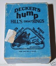 WOW Original Vintage Decker's Hump Hill's Hog Shoat Rings Pigs # D-312 FULL BOX picture