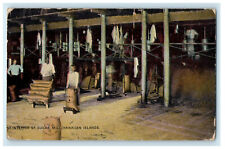 c1910s Interior of Sugar Mill, Hawaiian Island, Hawaii HI Posted Postcard picture
