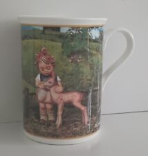April Hummel Mug Cup 10 Oz Playmates Danbury Mint Fine Porcelain Collectors picture