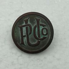 Vtg Antique UP Or PU Co. Uniform Button Bloch Cleveland Mystery Military? N6  picture