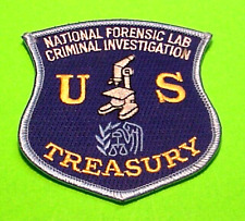 US TREASURY  NATIONAL FORENSIC CRIMINAL INVESTIGATION  3 1/2