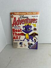 Disney Adventures Magazine November 1999 Halloween Trick Kit Video Games spyro picture