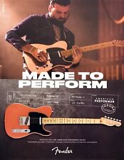 2019 Elvis Kuehn FIDLAR Fender Telecaster American Performer Guitar print ad picture