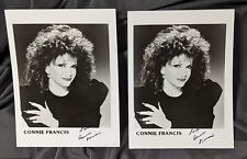BOGO Autograph Signed Photos Connie Francis  picture