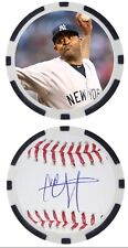 CC SABATHIA - NEW YORK YANKEES - POKER CHIP  ***SIGNED*** picture