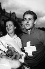 Swiss amateur championship Winner Rene Strehler Switzerland 1953 Old Photo picture
