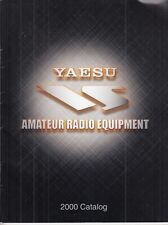 YAESU AMATEUR RADIO 2000 (GENUINE PRINT CATALOG and PRICE LIST )  HAM RADIO picture