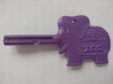 Rare Vintage Purple Color Philadelphia Zoo Elephant Key Trunkey  picture