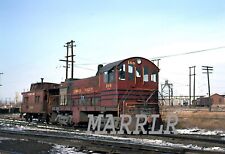 RR Print-LEHIGH VALLEY LV 166 at Manchester NY  1/6/1968 picture