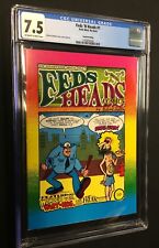 FEDS 'N' HEADS #1 (4th print) - CGC 7.5 / Print Mint  picture