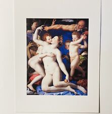1998 Phaidon Press Postcard “Allegory Of Venus & Cupid” Agnolo Bronzino Art P2 picture