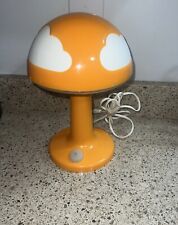 Vintage Ikea Skojig Orange Mushroom Corded Table Lamp Working picture
