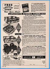 1958 Lafayette Radio Electronic Jamaica NY Stereo Tuner Hi-Fi Tweeter Speaker Ad picture
