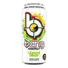 bang lemon drop energy drink 12 cans picture