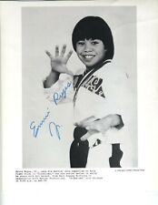 CHILD ACTOR AUTOGRAPH TAE KWON DO KARATE SIGNED PHOTO VERY YOUNG ERNIE REYES JR picture