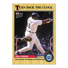 Cecil Fielder 2022 MLB TOPPS NOW Turn Back The Clock Card 95 Presale picture