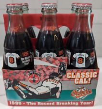 1995 Cal Ripken - The Record Breaking Year - Coca-Cola - 6 Pack Bottles - Sealed picture