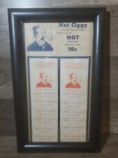 Vintage Original HOT CIGGY MAGIC GAG NOVELTY Tricks on Dime Store Display Card picture