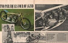 1970 Bob Braverman DIY Motorcycle Dragster - 4-Page Vintage Drag Racing Article picture