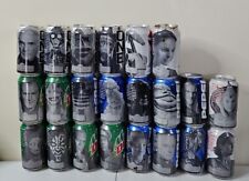 VTG Pepsi And Mountain Dew Star Wars Cans Empty  picture