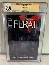FERAL #1 9.4 CGC SIGNED MAIN COVER picture