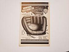 Chico Carrasquel 1952 Nokona Ristankor Baseball Glove Advertisement Ad picture