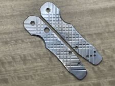 Dark-Ti FRAG Cnc milled Titanium Scales for Spyderco SMOCK picture