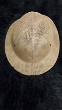 Vintage Dorfman Pacific Safari Hard Hat Pith Straw Mest Made in USA Mesh Tour picture